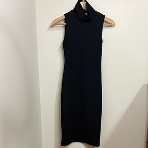 Elegant Black Sleeveless Dress